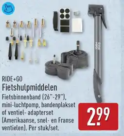 ALDI Ride+Go Fietshulpmiddelen aanbieding