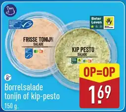 ALDI Borrelsalade tonijn of kip-pesto aanbieding