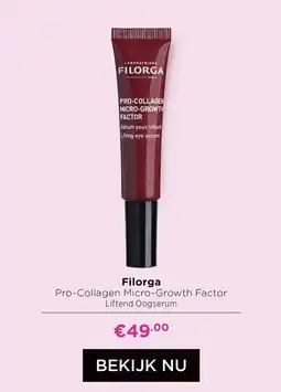 ICI Paris XL Filorga Pro-Collagen Micro-Growth Factor aanbieding