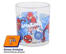 Action Disney drinkglas aanbieding