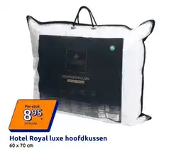 Action Hotel Royal luxe hoofdkussen aanbieding