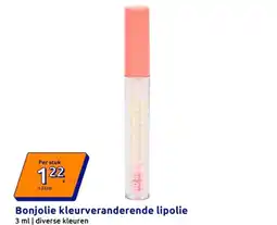 Action Bonjolie kleurveranderende lipolie aanbieding