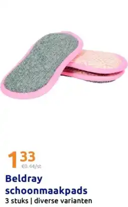 Action Beldray schoonmaakpads aanbieding