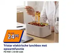 Action Tristar elektrische lunchbox met opwarmfunctie aanbieding