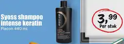 Dirk Syoss shampoo intense keratin aanbieding
