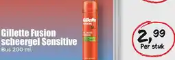 Dirk Gillette Fusion scheergel Sensitive aanbieding