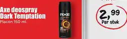 Dirk Axe deospray Dark Temptation aanbieding