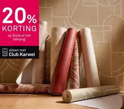 Karwei Bijna al het behang aanbieding