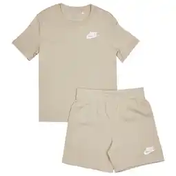 Foot Locker Nike Club Lbr Trainingspakken Peuter - Groen - Maat 116 - 122 CM - Katoen Jersey aanbieding