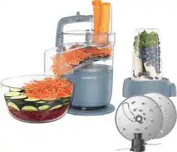 Coolblue Kenwood Multipro Go FDP23.380GY Storm Blue aanbieding