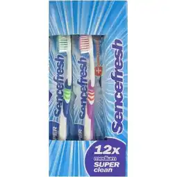 De Online Drogist Sence Tandenborstels Medium Super Clean aanbieding