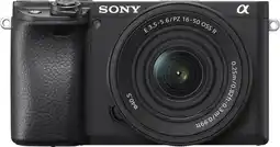 Coolblue Sony Alpha A6400 + E PZ 16-50mm f/3.5-5.6 OSS II aanbieding