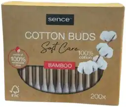 De Online Drogist Sence Cotton Buds Bamboo 200ST aanbieding