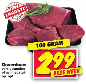 Nettorama Ossenhaas as aanbieding