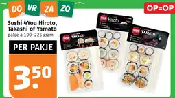 Poiesz Sushi 4You Hiroto, Takashi of Yamato aanbieding