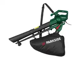 Lidl PARKSIDE Elektrische bladblazer en bladzuiger 2600 W, met versnipperfunctie aanbieding