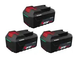 Lidl PARKSIDE Set van 3 accu's 20 V - 4 Ah aanbieding
