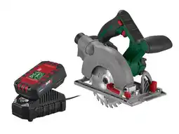 Lidl PARKSIDE Accu-cirkelzaag 20 V, 160 mm, met accu 2 Ah en lader 2,4 A aanbieding