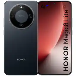MediaMarkt HONOR Magic 8 Lite - 256 GB Zwart aanbieding