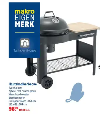 Makro Houtskoolbarbecue Type Calgary aanbieding