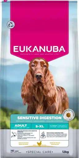 Pets Place Eukanuba Special Care Gevoelige Spijsvertering - Hondenbrokken - Kip 12 kg aanbieding
