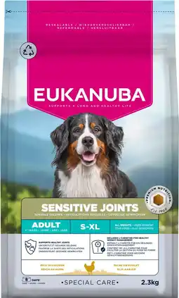 Pets Place Eukanuba Special Care Gevoelige Gewrichten - Hondenbrokken - Kip 2,3 kg aanbieding