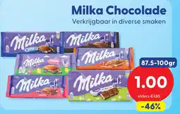 Die Grenze Milka Chocolade aanbieding