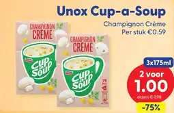 Die Grenze Unox cup a soup aanbieding