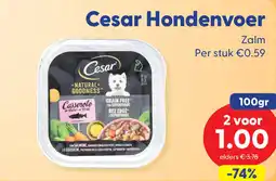 Die Grenze Cesar hondenvoer aanbieding