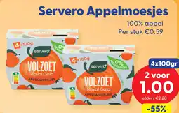 Die Grenze Servero Appelmoesjes aanbieding