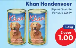 Die Grenze Khan hondenvoer aanbieding