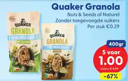 Die Grenze Quaker granola aanbieding