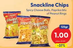 Die Grenze Snackline Chips aanbieding