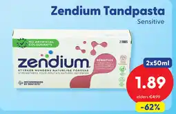 Die Grenze Zendium tandpasta sensitive aanbieding