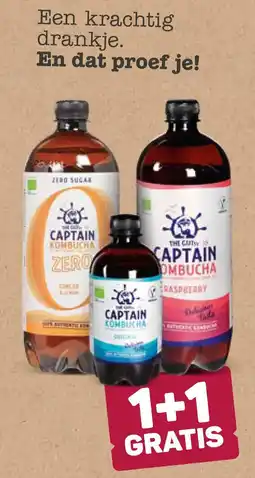 Ekoplaza Captain Kombucha aanbieding