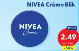 Die Grenze NIVEA Crème Blik aanbieding