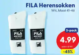 Die Grenze FILA Herensokken aanbieding