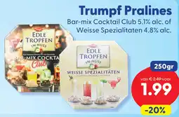 Die Grenze Trumpf Pralines aanbieding