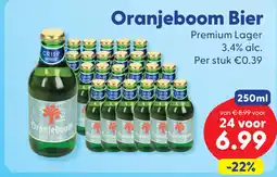 Die Grenze Oranjeboom Bier aanbieding