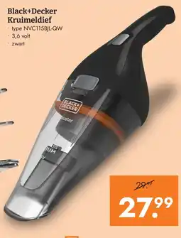 Blokker Black+Decker Kruimeldief aanbieding