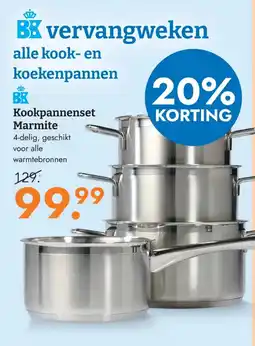 Blokker Marmite Kookpannenset aanbieding