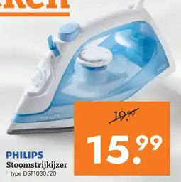 Blokker Philips Stoomstrijkijzer aanbieding