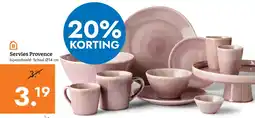 Blokker Servies Provence aanbieding