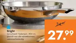 Blokker Bright koekenpan aanbieding