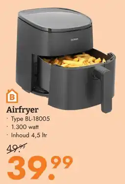 Blokker blokker airfryer aanbieding