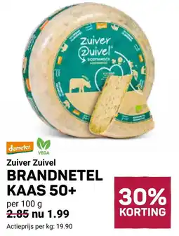 Ekoplaza Zuiver Zuivel BRANDNETEL KAAS 50+ aanbieding