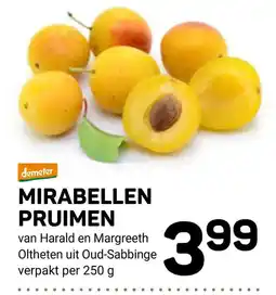 Ekoplaza demeter mirabellen pruimen aanbieding