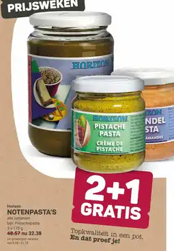 Ekoplaza Horizon notenpasta's aanbieding