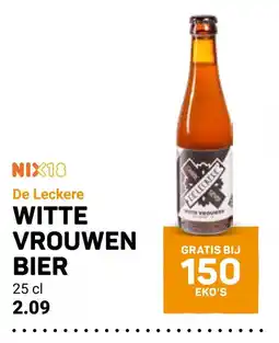 Ekoplaza Nix18 witte vrouwen bier aanbieding