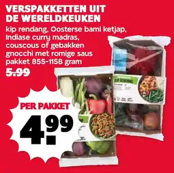 MCD Supermarkt verspakketten uit de wereldkeuken aanbieding